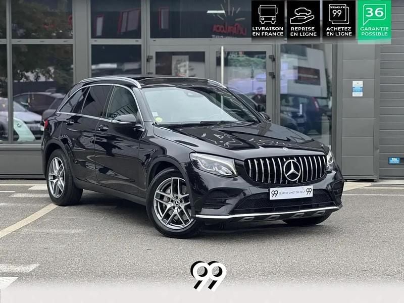 Noir Utilisé 2018 Mercedes GLC220 Sportline SUV | 29 490 € (Prix juste) - Image 1/4