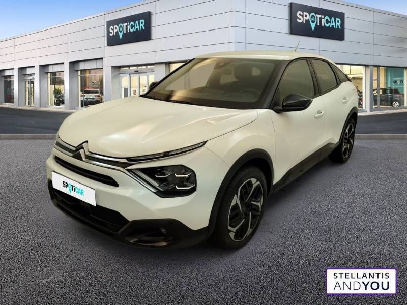 Blanc Utilisé 2021 Citroën C4 Feel Berline | 14 290 € (Prix juste) - Image 1/3