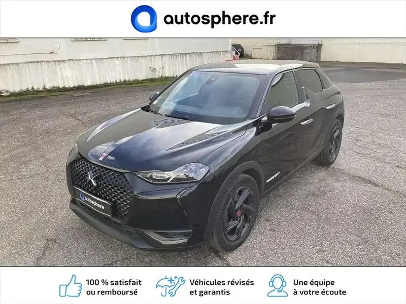 Noir perla nera (n) Utilisé 2021 DS Automobiles DS3 Crossback Performance SUV | 18 999 € (Prix juste) - Image 1/4