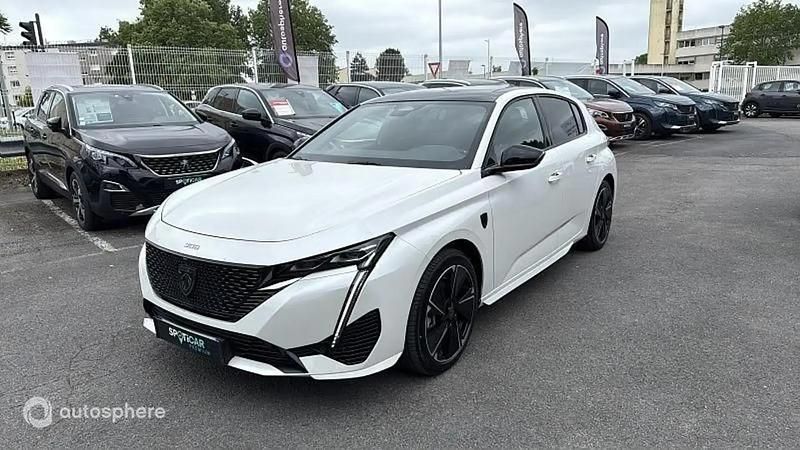 Blanc Utilisé 2025 Peugeot e-308 GT Citadine | 39 990 € - Image 1/4