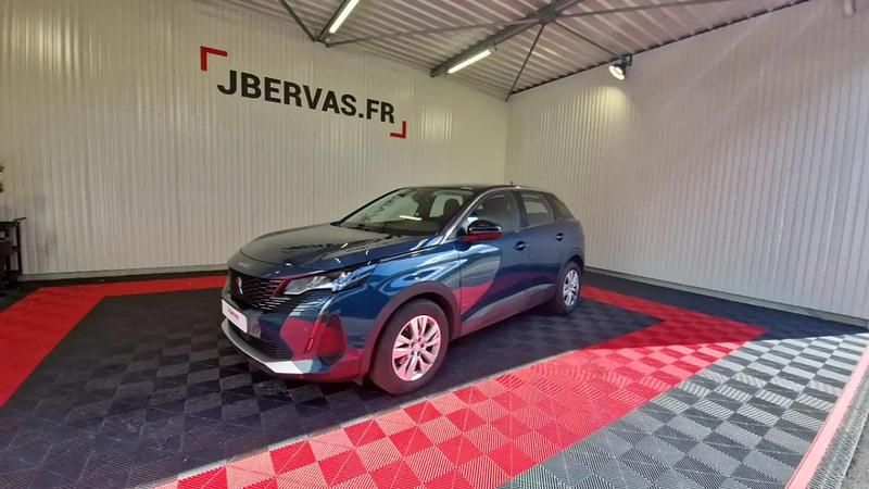 Bleu Utilisé 2022 Peugeot 3008 Active SUV | 17 990 € (Bon prix) - Image 1/4