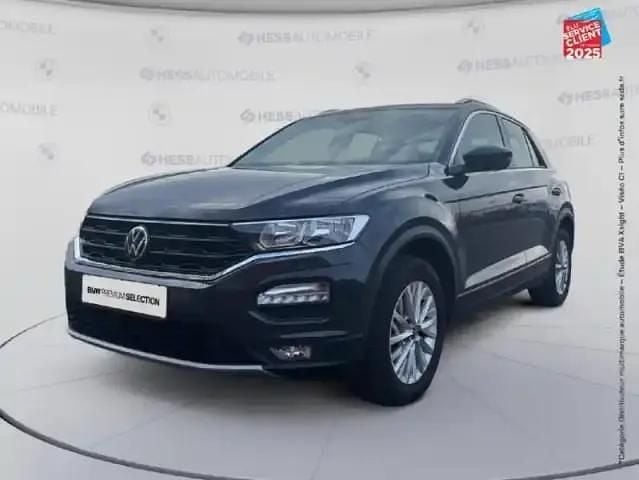 Gris indium Occasion 2020 VW T-Roc LOUNGE SUV | 18 999 € (Bon prix) - Image 1/4