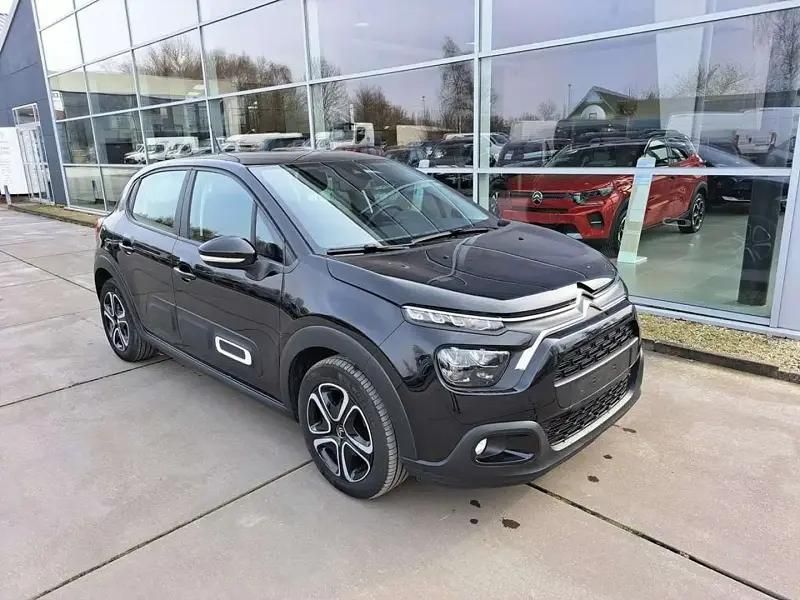 Noir Utilisé 2024 Citroën C3 PureTech Citadine | 14 250 € (Prix juste) - Image 1/4
