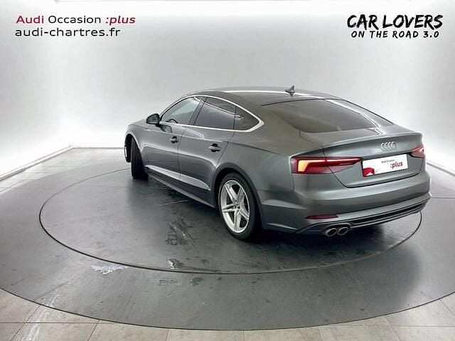 Occasion Audi A5 Sportback S-Line 190 ch (139 kW) 2019 Gris daytona nacré Citadine