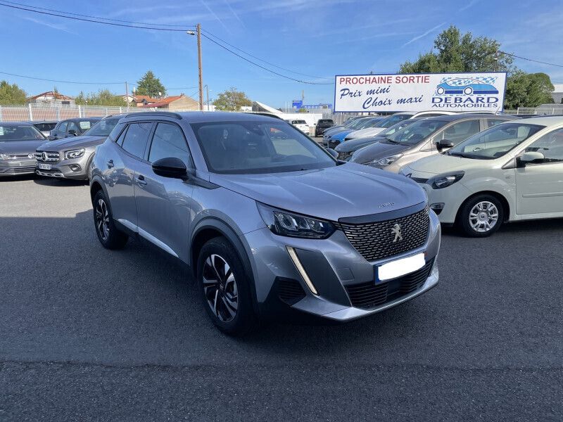 Gris c Utilisé 2022 Peugeot 2008 Allure SUV | 17 900 € (Prix juste) - Image 1/4