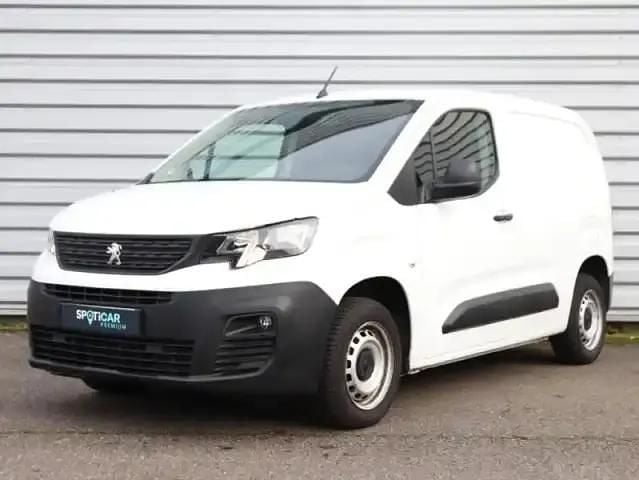 Blanc Utilisé 2021 Peugeot Partner Premium Van | 12 700 € - Image 1/4