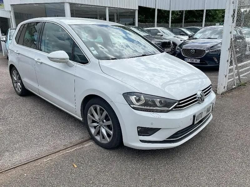 Blanc Occasion 2017 VW Golf Sportsvan Monospace | 14 990 € (Prix juste) - Image 1/4