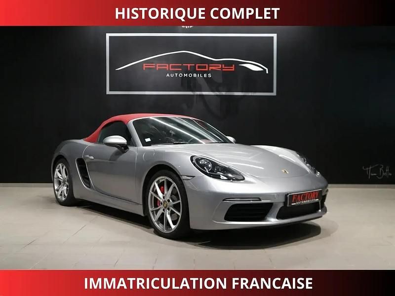 Gris Occasion 2017 Porsche Boxster Cabriolet | 64 900 € - Image 1/4