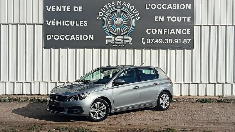 Gris Utilisé 2021 Peugeot 308 Business-Line Berline | 12 290 € (Bon prix) - Image 1/4