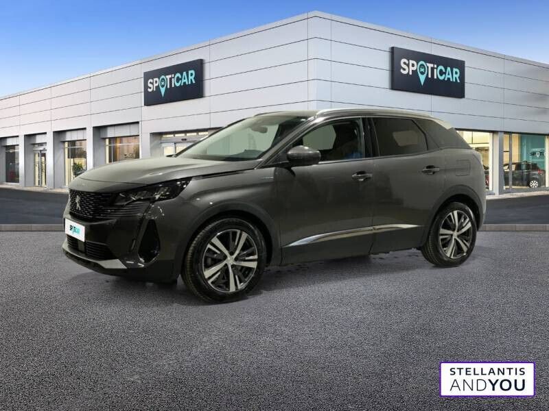 Gris Utilisé 2021 Peugeot 3008 Allure | 20 990 € (Bon prix) - Image 1/4
