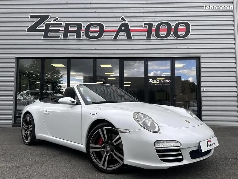 Blanc Occasion 2009 Porsche 997 Cabriolet | 55 990 € - Image 1/4