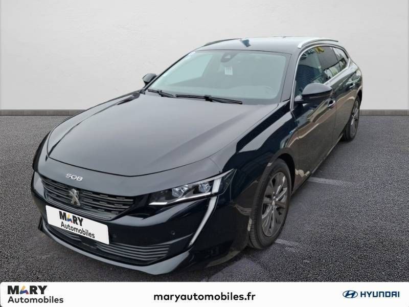 Noir Utilisé 2021 Peugeot 508 Allure Break | 21 990 € (Prix assez cher) - Image 1/3