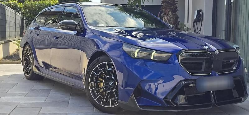 Bleu Occasion 2025 BMW M5 Sport Line Break | 149 990 € - Image 1/4
