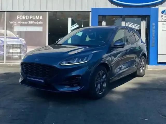 Bleu Occasion 2023 Ford Kuga ST-Line SUV | 26 990 € (Bon prix) - Image 1/4