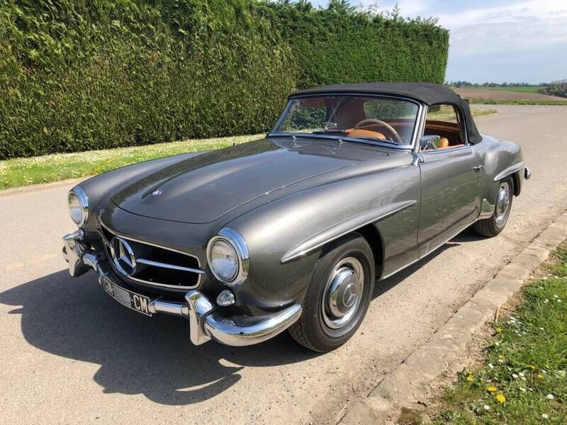 Gris Utilisé 1957 Mercedes 190 Cabriolet | 128 000 € - Image 1/4
