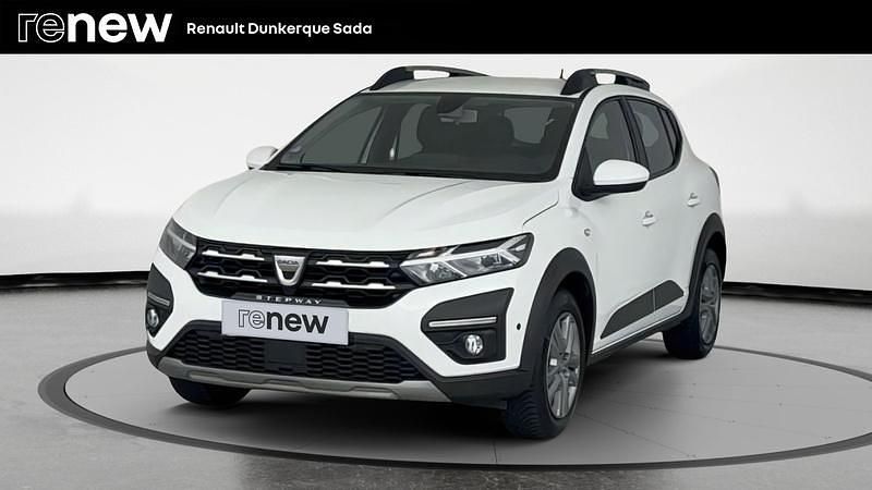 Blanc Utilisé 2022 Dacia Sandero Comfort Citadine | 13 799 € (Prix juste) - Image 1/4