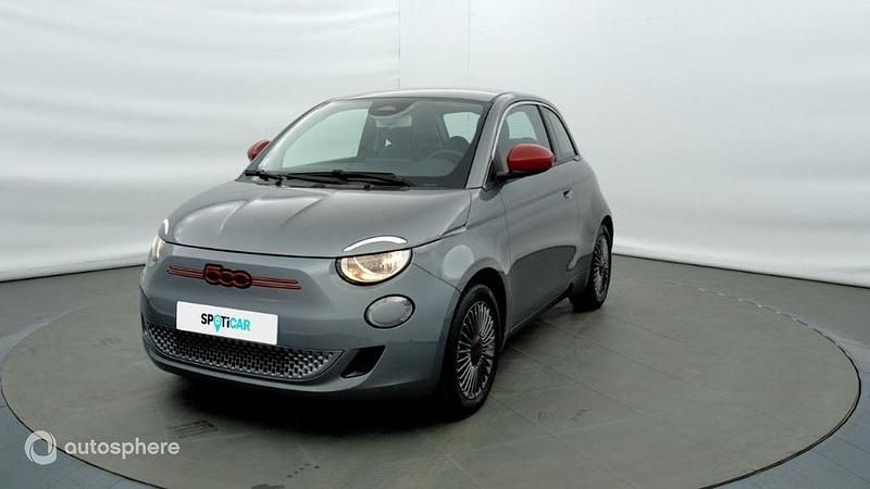Gris Occasion 2021 Fiat 500e Red Berline | 12 227 € (Prix juste) - Image 1/4