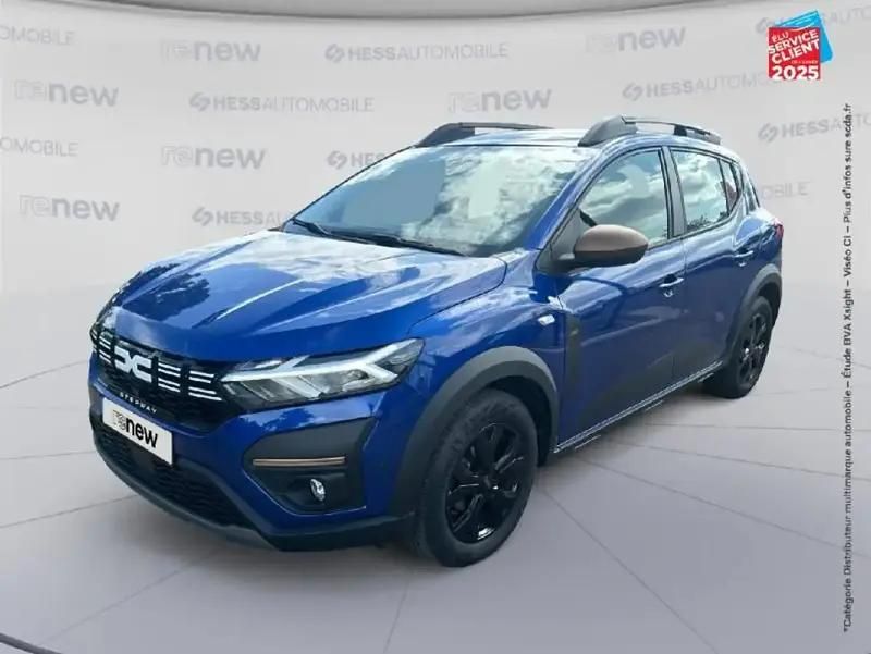 Bleu Utilisé 2024 Dacia Sandero Extreme Citadine | 16 499 € (Prix juste) - Image 1/4