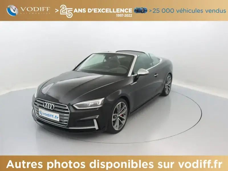 Noir Utilisé 2017 Audi S5 Cabriolet Sport Cabriolet | 47 950 € - Image 1/4