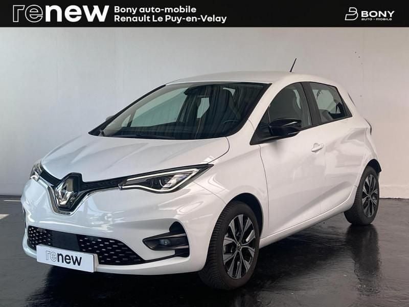 Blanc Utilisé 2022 Renault Zoe Evolution Citadine | 15 990 € (Prix juste) - Image 1/4
