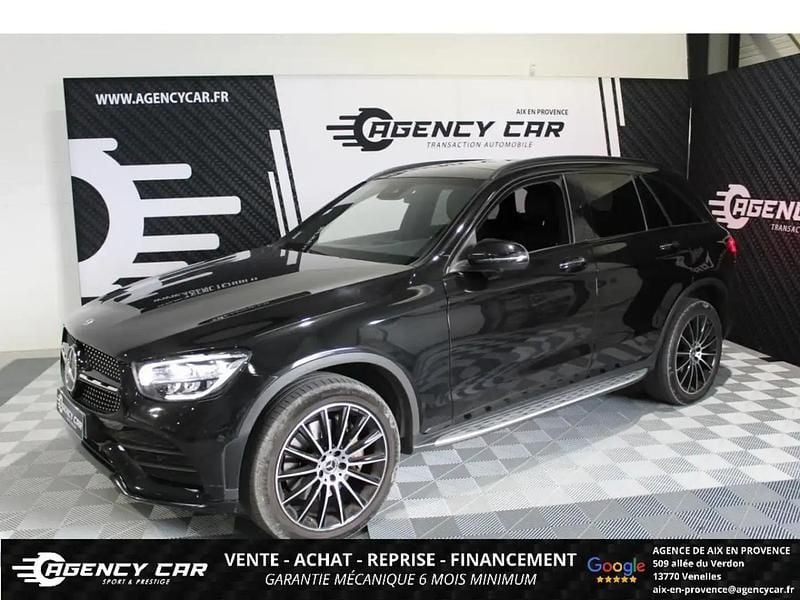 Noir Occasion 2022 Mercedes GLC300e Business SUV | 33 990 € (Super prix) - Image 1/4
