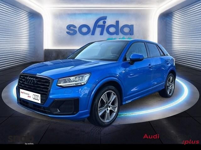 Bleu ara cristal Utilisé 2019 Audi Q2 S-Line SUV | 22 780 € (Prix juste) - Image 1/4
