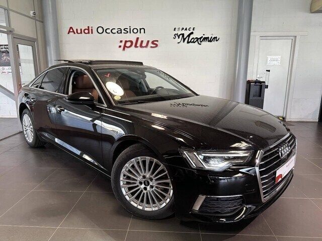 Noir Utilisé 2020 Audi A6 Design Berline | 37 990 € (Prix juste) - Image 1/4