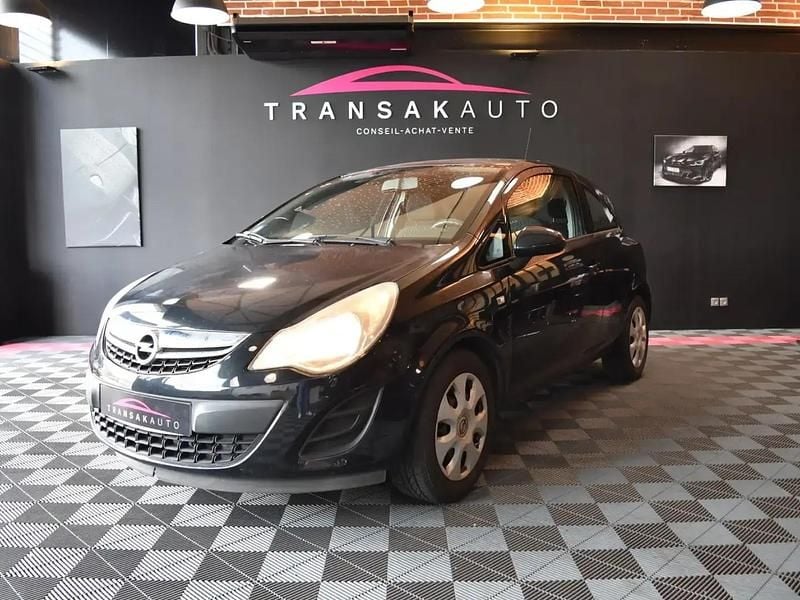 Noir Occasion 2013 Opel Corsa Citadine | 4 490 € (Bon prix) - Image 1/4