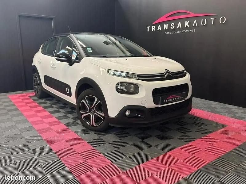 Blanc Occasion 2019 Citroën C3 Shine Berline | 7 990 € (Prix juste) - Image 1/4
