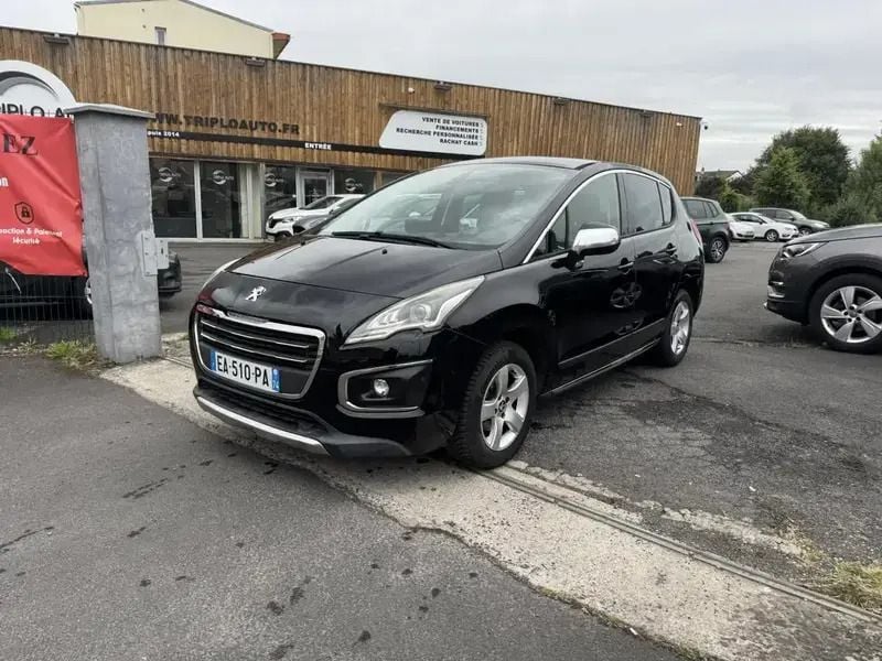 Noir Utilisé 2016 Peugeot 3008 Allure SUV | 12 990 € (Super prix) - Image 1/4