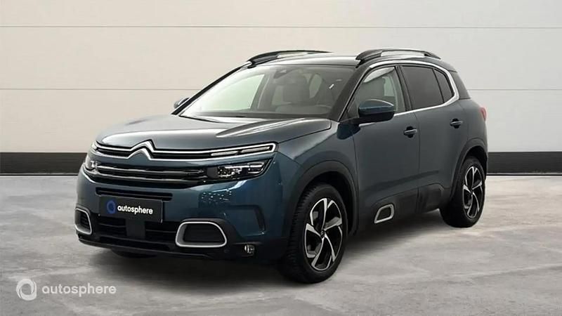 Bleu Occasion 2020 Citroën C5 Aircross PureTech SUV | 17 499 € (Prix juste) - Image 1/4