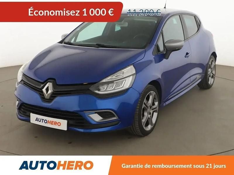 Bleu Occasion 2016 Renault Clio IV Intens Citadine | 10 290 € (Bon prix) - Image 1/2
