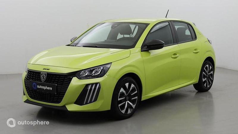Jaune Nouvelle 2024 Peugeot 208 Active Citadine | 16 299 € (Bon prix) - Image 1/4