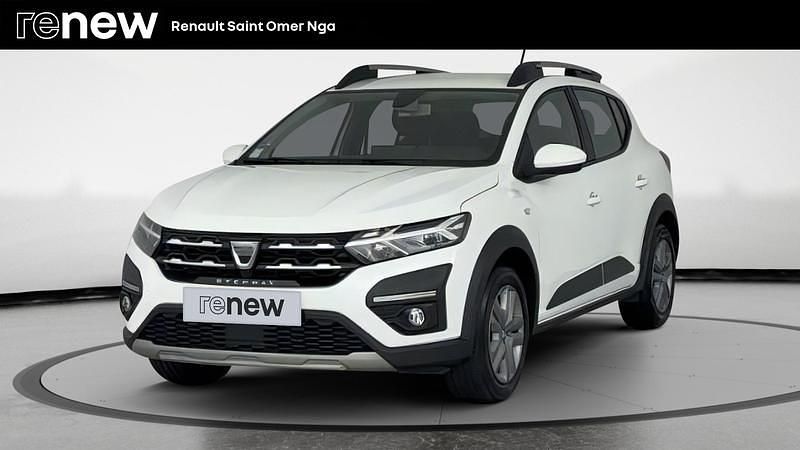 Blanc Utilisé 2021 Dacia Sandero Comfort Citadine | 12 799 € (Prix juste) - Image 1/4