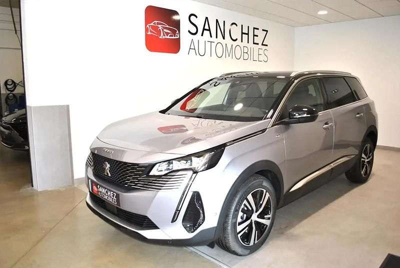 Gris Utilisé 2022 Peugeot 5008 GT Monospace | 29 990 € (Prix juste) - Image 1/4