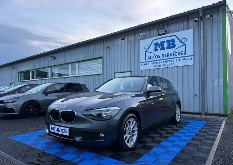 Gris Occasion 2014 BMW 116 Citadine | 8 990 € (Prix assez cher) - Image 1/4