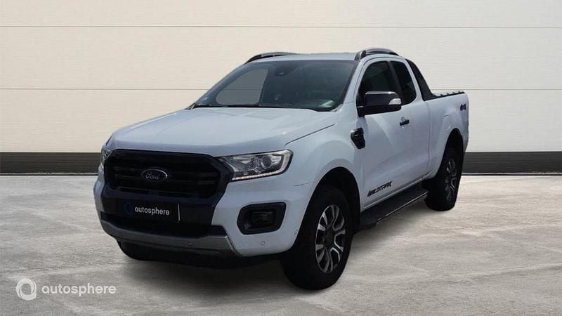 Blanc Utilisé 2019 Ford Ranger Wildtrack Pick-up | 29 990 € (Prix juste) - Image 1/4