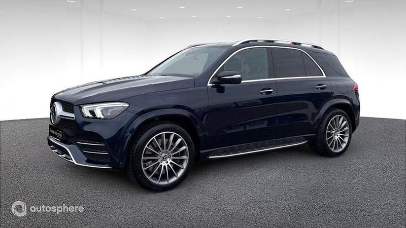 Bleu Utilisé 2022 Mercedes GLE350 AMG line SUV | 57 990 € (Prix juste) - Image 1/4