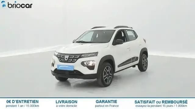 Blanc Utilisé 2021 Dacia Spring Comfort Citadine | 8 490 € (Prix juste) - Image 1/4