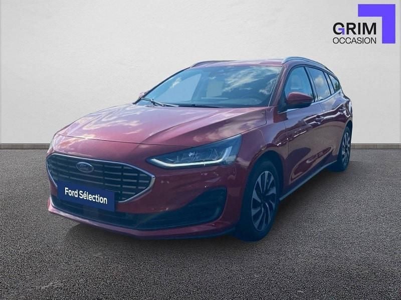 Rouge Utilisé 2024 Ford Focus S Break | 21 990 € (Prix juste) - Image 1/4