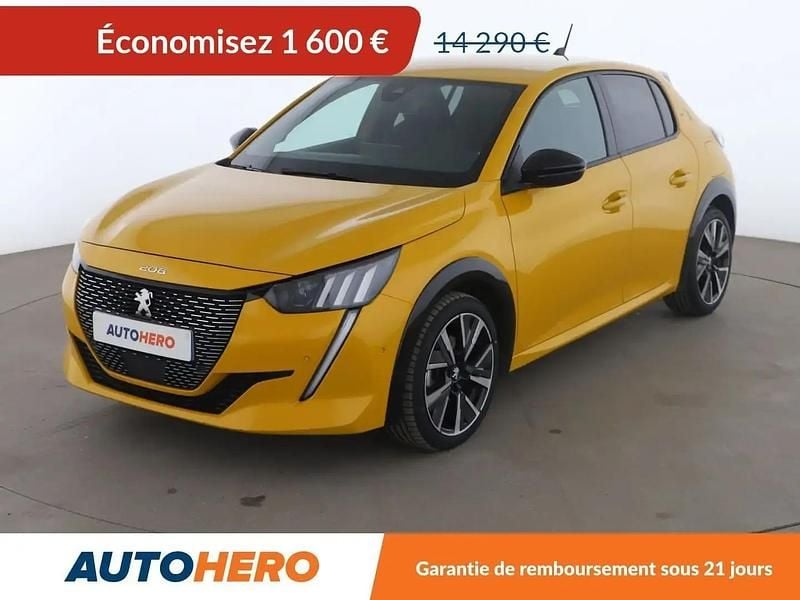 Jaune Utilisé 2022 Peugeot 208 GT Citadine | 12 690 € (Super prix) - Image 1/2