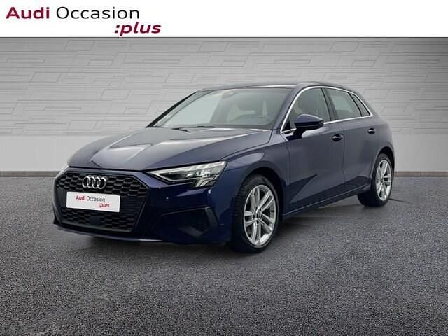 Bleu navarre métallisé Utilisé 2021 Audi A3 Business | 24 990 € (Bon prix) - Image 1/4