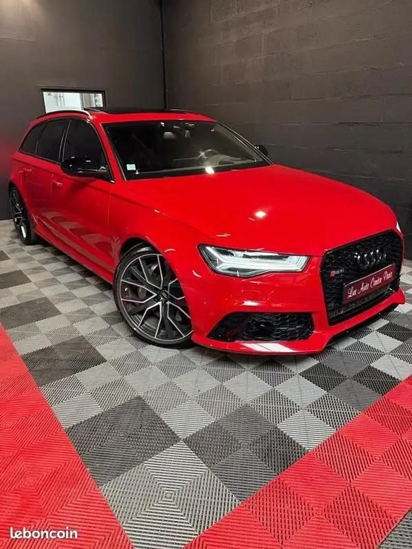 Rouge Utilisé 2016 Audi RS6 Performance Break | 62 900 € (Prix cher) - Image 1/4