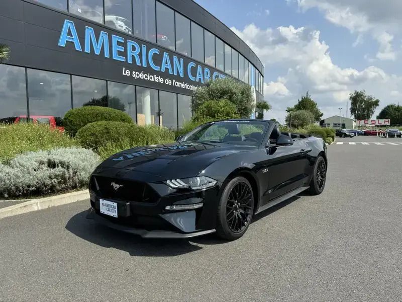 Noir Utilisé 2019 Ford Mustang GT Cabriolet | 54 900 € (Prix cher) - Image 1/4