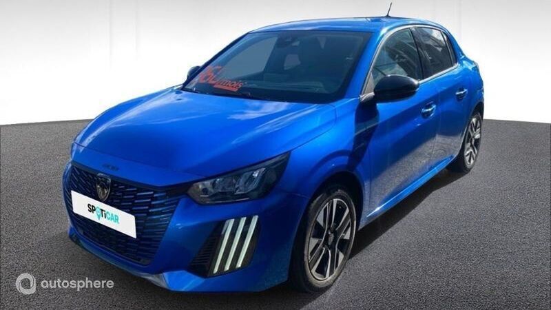 Bleu Occasion 2024 Peugeot e-208 Style Citadine | 26 990 € - Image 1/4