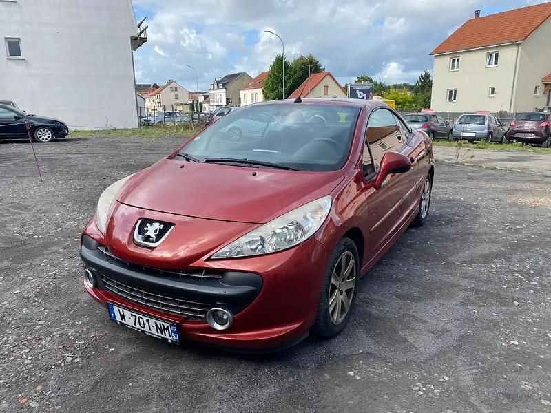 Rouge Utilisé 2008 Peugeot 207 CC Sport Cabriolet | 2 399 € (Super prix) - Image 1/4