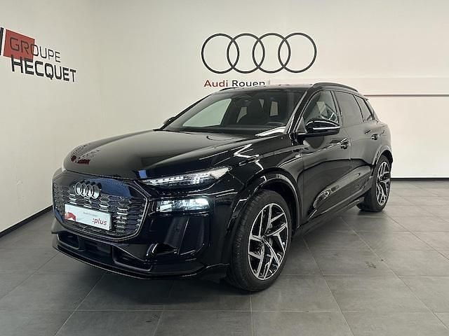 Noir mythique métallisé Occasion 2025 Audi Q6 e-tron Performance SUV | 64 990 € (Prix cher) - Image 1/4