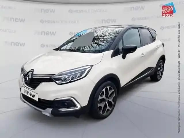 Ivoire/noir etoilé Occasion 2019 Renault Captur Intens SUV | 15 499 € (Prix assez cher) - Image 1/4