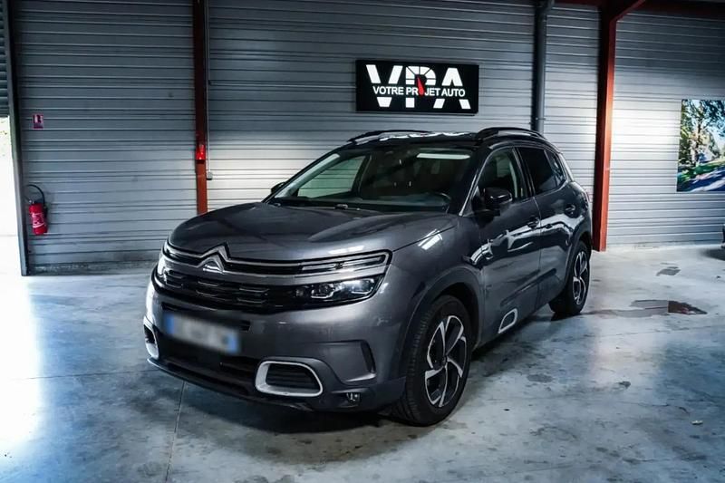Gris Occasion 2021 Citroën C5 Aircross Shine SUV | 14 200 € (Prix juste) - Image 1/4