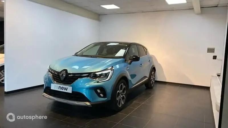 Bleu Utilisé 2020 Renault Captur Intens SUV | 15 999 € (Prix juste) - Image 1/4
